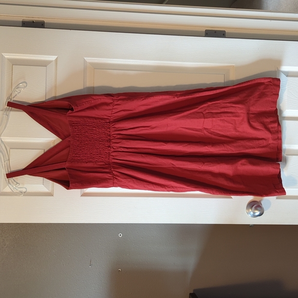 Maurices Linen Button Up Dress Size M - Picture 4 of 6